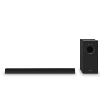 Boxa Soundbar PANASONIC SC-HTB490EGK 2.1, 320W, Bluetooth, Subwoofer Wireless, Dolby Atmos, negru SC-HTB490EGK (timbru verde 2 lei) 