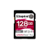 Card memorie Kingston 128GB SDXC REACT PLUS HS-II/300R/260W U3 V90 FULL HD/4K/8K SDR2/128GB