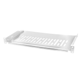 RAFT FIX LOGILINK 1U pentru rack 19, adancime 250mm, sarcina maxima 10Kg, vopsea antistatic, otel 1.5mm, grey, SF1C35G 