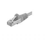 Cablu PremiumCord Patchcord SFTP RJ45-RJ45 Cat.6A, 15m, gri, SFTP-6A-15-G (timbru verde 0.8 lei) 