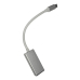 CABLU video SPACER, adaptor USB 3.1 Type-C (T) la DisplayPort (M), 15cm, rezolutie maxima 4K UHD (3840 x 2160) la 60 Hz, silver SP-CM-DPF-01 (timbru verde 0.18 lei) 