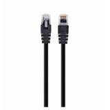 PATCH CORD UTP SPACER Cat5e, cupru-aluminiu, 0.25 m, negru, AWG26, SP-PT-CAT5-0.25M-BK (timbru verde 0.08 lei) 