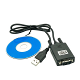 ADAPTOR USB SPACER, USB 2.0 (T) la Serial DB9M (9-pin)(RS232)(T), cu cablu 30cm, negru, SPA-USB-RS232 (timbru verde 0.08 lei) 