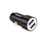 ALIMENTATOR auto SPACER Fast Charge 17W 5V/3.1A max, putere totala 17W, 2 x USB, pt. bricheta auto, black, SPCC-DUO-02 (timbru verde 0.18 lei) 