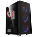 Carcasa Spacer Rainbow, ATX, MidTower SPCS-GC-RAINBOW 