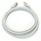 PATCH CORD S/FTP SPACER Cat6, cupru-aluminiu, 7.5 m, alb, AWG26, SPPC-SFTP-CAT6-7.5M (timbru verde 0.18 lei) 