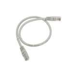 PATCH CORD UTP SPACER Cat6, cupru-aluminiu, 0.5 m, alb, AWG26, SPPC-UTP-CAT6-0.5M (timbru verde 0.08 lei) 