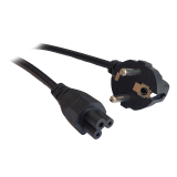 CABLU alimentare Spacer notebook 1.8m, intrare Shucko, iesire C5, 10A, negru, 