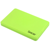 RACK extern SPACER, pt HDD/SSD, 2.5 inch, S-ATA, interfata PC USB 3.0, Husa piele sintetitca, plastic, Verde, SPR-25612GR (timbru verde 0.8 lei) 
