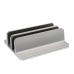 STAND SPACER vertical, notebook 14/17, dublu, protectie impotriva zgarieturilor, latime ajustabila, argintiu, aluminiu sablat, SPS-Vertical STAND SPACER vertical, notebook 14/17, dublu, protectie impotriva zgarieturilor, latime ajustabila, argintiu, aluminiu sablat, SPS-Vertical