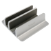 STAND SPACER vertical, notebook 14/17, dublu, protectie impotriva zgarieturilor, latime ajustabila, argintiu, aluminiu sablat, SPS-Vertical STAND SPACER vertical, notebook 14/17, dublu, protectie impotriva zgarieturilor, latime ajustabila, argintiu, aluminiu sablat, SPS-Vertical