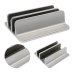 STAND SPACER vertical, notebook 14/17, dublu, protectie impotriva zgarieturilor, latime ajustabila, argintiu, aluminiu sablat, SPS-Vertical STAND SPACER vertical, notebook 14/17, dublu, protectie impotriva zgarieturilor, latime ajustabila, argintiu, aluminiu sablat, SPS-Vertical