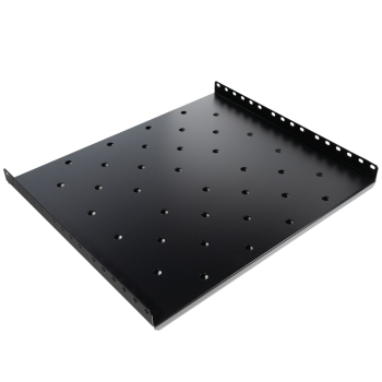 RAFT FIX SPACER 1U pentru rack 19, adancime 425mm, sarcina maxima 60Kg, vopsea antistatic, otel 1.2mm, black, SPSF-1U425-BK-03 