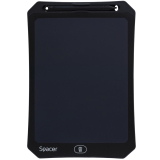 TABLETA LED SPACER pentru scris si desenat, interactiva, e-learning, 10'' display, black, baterie CR2025 