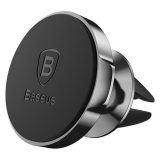 SUPORT AUTO Baseus Small Ears pt. SmartPhone, fixare grila ventilatie, unghi reglabil, negru SUER-A01 - 6953156253025 