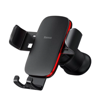 SUPORT AUTO Baseus Metal Age II pt. SmartPhone, fixare grila ventilatie, ofera posibilitatea reglarii unghiului de vizionare pe verticala si orizontala (360 de grade), negru SUJS000001 - 69321726052 