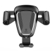 SUPORT AUTO Baseus Gravity pt. SmartPhone, fixare grila ventilatie, negru SUYL-01 - 6953156257344 