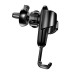 SUPORT AUTO Baseus Gravity pt. SmartPhone, fixare grila ventilatie, negru SUYL-01 - 6953156257344 