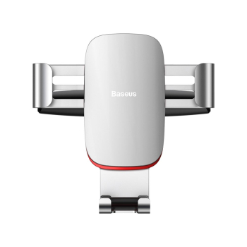 SUPORT AUTO Baseus Metal Age Gravity pt. SmartPhone, fixare in suport CD/DVD player auto, argintiu SUYL-J0S - 6953156291515 