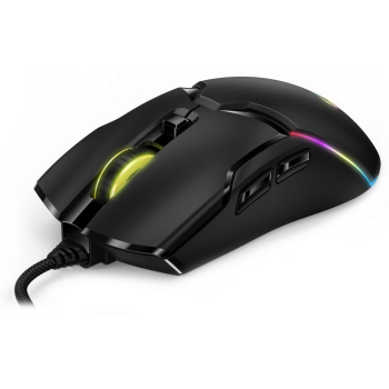 MOUSE Genius, Scorpion M700, gaming, cu fir, USB, optic, 7200 dpi, butoane/scroll 6/1, , negru, 31040009400 (timbru verde 0.18 lei) 