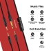 Casca OneOdio cu fir detasabil, tip over ear, utilizare profesionala, DJ, multimedia, conectare prin Jack 3.5 mm | Jack 6.35 mm, difuzor 50 mm, impedanta 32 Ohm, negru, Studio-HiFi (timbru verde 0.8 