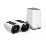Camera IP Sistem supraveghere 2+1 Anker EufyCam 3, bullet, 4K , 7.5m IR, wireless, stocare interna 16GB, panou solar integrat, senzor miscare, audio bidirectional, T88713W1 (timbru verde 2.4 lei) - 01946440 