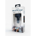 ALIMENTATOR auto GEMBIRD, 2 x USB QC3.0 la 3.6-6.5V/3A, 36W (2 x 18W), pt. bricheta auto, black, TA-U2QC3-CAR-01 (timbru verde 0.18 lei) 