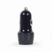 ALIMENTATOR auto GEMBIRD, 1 x USB-C PD 18W, 1 x USB-A QC 18W, pt. bricheta auto, black, TA-U2QC3-CAR-02 (timbru verde 0.18 lei) 