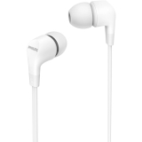 Casti audio In-Ear Philips, TAE1105WT/00, Alb, TAE1105WT/00 (timbru verde 0.8 lei) 
