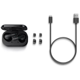 Casti audio true wireless Philips TAT5506BK/00, In-Ear, negru, TAT5506BK/00 (timbru verde 0.18 lei) 