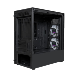 CARCASE Cooler Master TD300 Mesh, M-ATX,U3*2,ARGB Hub*1,Front PWM ARGB fan*2,Grey TG, TD300-KGNN-S00 (timbru verde 0.19 lei) 