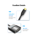 Convertor video Vention, USB Type-C(T) la VGA (M), 0.15m, rezolutie maxima 1080p la 60 Hz, conectori auriti, cupru, invelis PVC, negru, TDDBB (timbru verde 0.18lei) - 6922794746114 