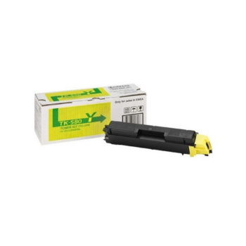 Cartus Toner Kyocera TK-580Y Yellow 2800 Pagini for Kyocera Mita FS-C5150DN
