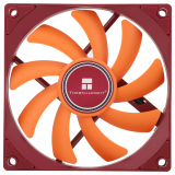 Ventilator Thermalright, 92mm, 2700 rpm, hydraulic bearing, 42.58 cfm, fara LED, 4pin PWM, maro - portocaliu, 