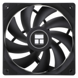 Ventilator Thermalright, 120mm, 1550 rpm, S-FDB Bearing, 66,17 cfm, fara LED, 4pin PWM, negru, 