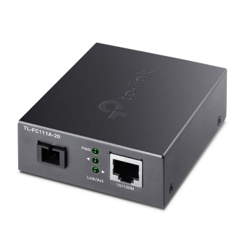 TP-LINK FE SINGLE-MODE SC FIBERCONVERTE/WDM BI-DIRECTIONAL FC111A-20 TP-LINK FE SINGLE-MODE SC FIBERCONVERTE/WDM BI-DIRECTIONAL FC111A-20