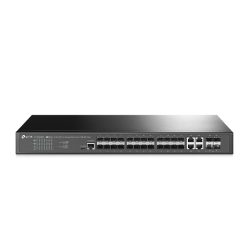 TP-LINK 24-PORT SFP L2+ MANAGED SWITCH/4 10GE SFP+ SLOTS SG3428XF