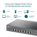 TP-LINK 8-PORT 10G MULTI-GIGABIT SWITCH/8 10G RJ45 PORTS TL-SX1008   