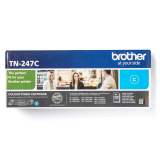 Brother TN-247C JUMBO TONER CYAN 2300 P/F/ DCP-L3510CDW L3550CDW TN247C