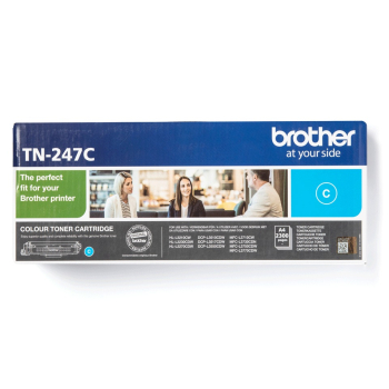 Brother TN-247C JUMBO TONER CYAN 2300 P/F/ DCP-L3510CDW L3550CDW TN247C