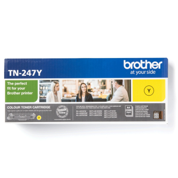 Brother TN-247Y JUMBO TONER YELLOW 2300/F/ DCP-L3510CDW L3550CDW TN247Y