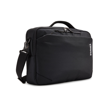 GEANTA THULE, pt. notebook de max. 15.6 inch, 2 compartimente, buzunar frontal x 2 | buzunar dorsal, waterproof, nylon, negru, TSSB-316B BLACK / 3204086 