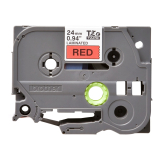 Banda Laminata Brother TZE451 Dimensiune 24mm black on red