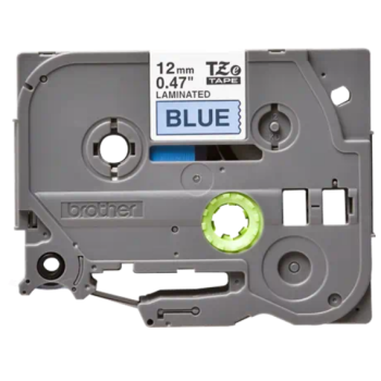 Banda Laminata Brother TZE531 Dimensiune 12mm black on blue