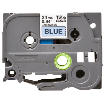 Banda Laminata Brother TZE551 Dimensiune 24mm black on blue