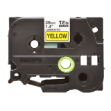 Banda Laminata Brother TZE661 Dimensiune 36mm black on yellow