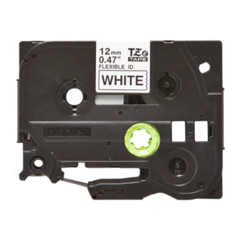 Brother TZE-FX231 LAMINATED TAPE 12MM/8M BLACK ON WHITE TZEFX231