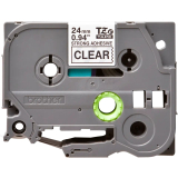 Brother TZE-S151 LAMINATED TAPE M 8M 8M/BLACK ON CLEAR EXTRA-STRONG TZES151