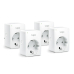 TP-LINK MINI SMART WI-FI SOCKET 4-PACK TAPO P100(4-PACK)