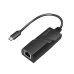 ADAPTOR RETEA LOGILINK , extern, USB 3.2 Gen1 USB-C, port RJ-45, 1000 Mbps, UA0238A (timbru verde 0.18 lei) 